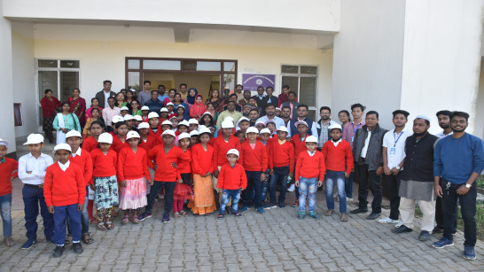 Organized exposure visit for the Out of School learners of RSTC (Residential Special Training Centre) on 24th Dec.