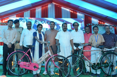 Bicycle Distribution Program to the students of class IX of government and government approved schools of the district
